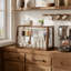 Caisse de rangement en bois massif Farmhouse-1469029013
