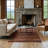 Tucson Leather Striped Indoor Rug-19491575