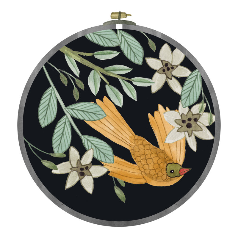 Singing Birds III by Melissa Wang - Wrapped Canvas Print, 51cm H x 51cm W