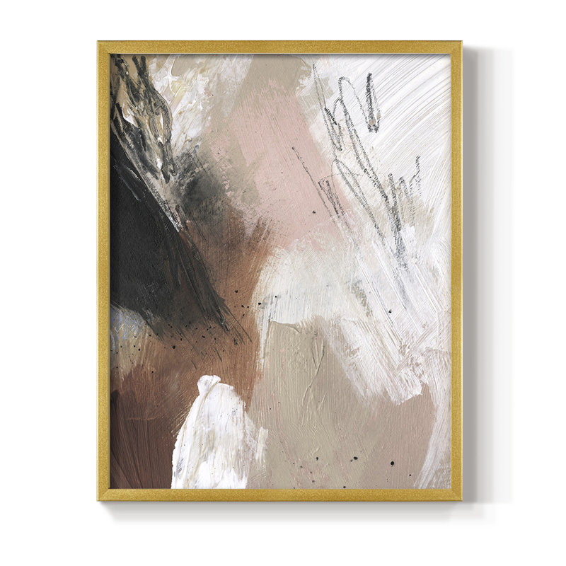 Unbleached Neutrals I Framed Print - Solid Wood, 28" H x 22" W