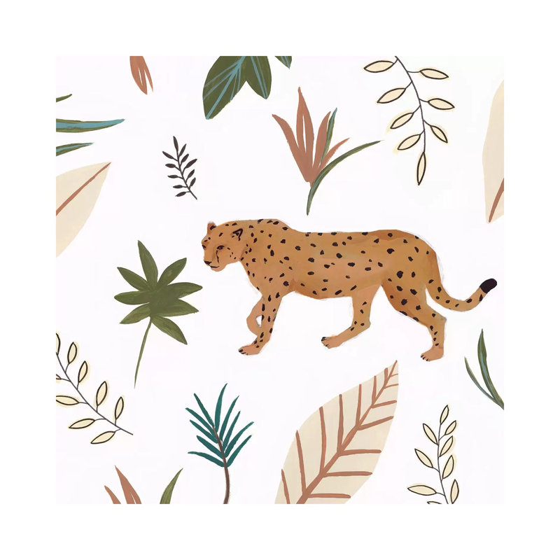 African Cheetah II by Isabelle Z - Print on Canvas, 30.48 cm H x 30.48 cm W, Wrapped Canvas