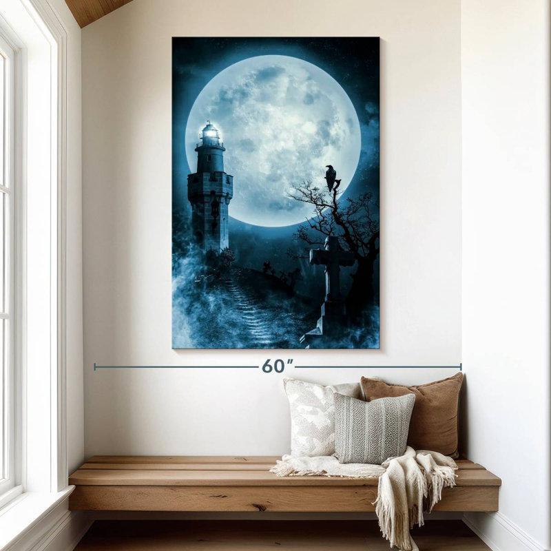 Kelan Halloween Castle, 51" H x 34" W