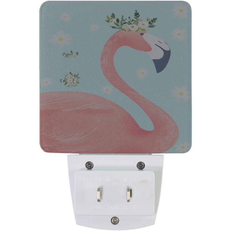 Veilleuse à 2 lumières Beautiful Florals Flamingo