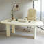 Bureau courbé beige et blanc en bois massif-1837403881-1837403796