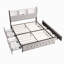 Upholstered Velvet Bed-379482088