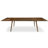 Cleo Extendable Walnut Solid Wood Dining Table-1739254049