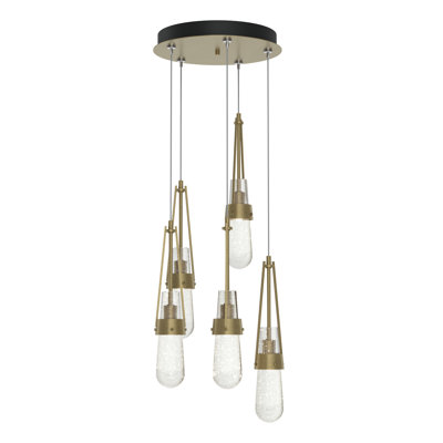 Luminaire suspendu 5 lumières Link