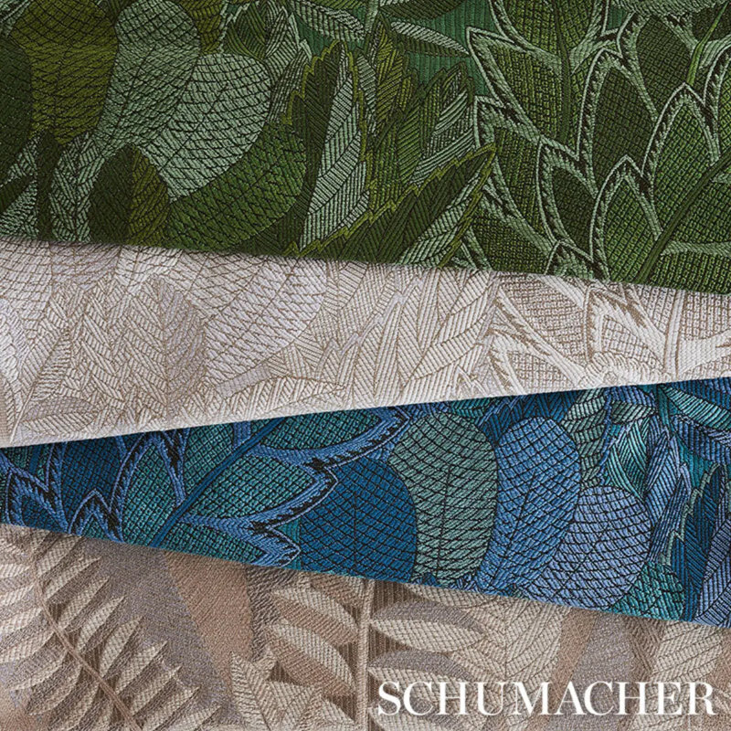 Japura Forest Fabric, Ivory 