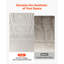 Dalles de plafond en PVC blanc 24 x 24 po (61 x 61 cm), paquet de 12, panneaux géométriques 3D, feuille de PVC lisse pour ossature apparente, résistante aux chocs, surface peignable, facile à découper, style décoratif moderne pour la maison et le bureau.