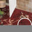 Tapis de couloir floral moderne lavable 2 x 6, antidérapant, facile à nettoyer, pour le couloir, la salle de lavage, la cuisine, la chambre à coucher, le revêtement de sol intérieur, rouge