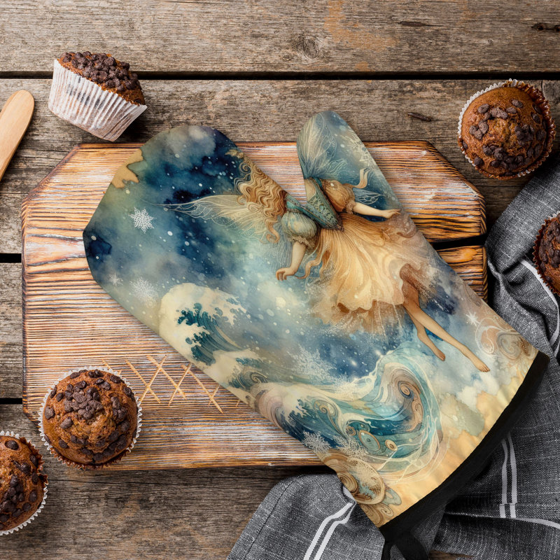 Gant de cuisine bleu Enchantment