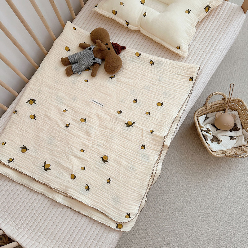 Couverture mignonne pour bébé en coton