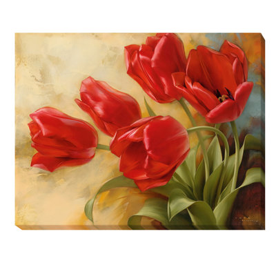 «Garden in Holland» par Levashov, reproduction d'art sur toile tendue