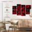 Roses rouges artificielles Harnek
