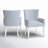 Lana Solid Wood Acrylic Upholstered Dining Armchair