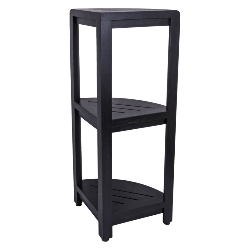 Triangle Corner Shelf, Gray