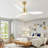 Loritta 3-Blade Ceiling Fan with Light-1597459140-1597384105