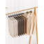 Cintre pour pantalons pliable en acier inoxydable-517822680