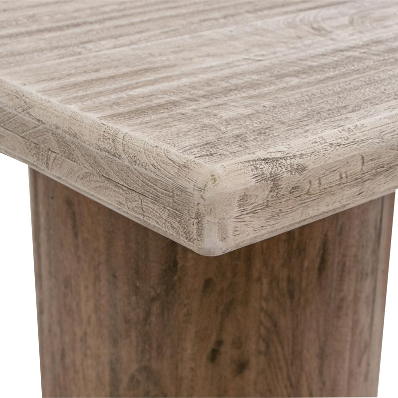 Solid Wood Coffee Table, 18" H x 67" L x 43" W
