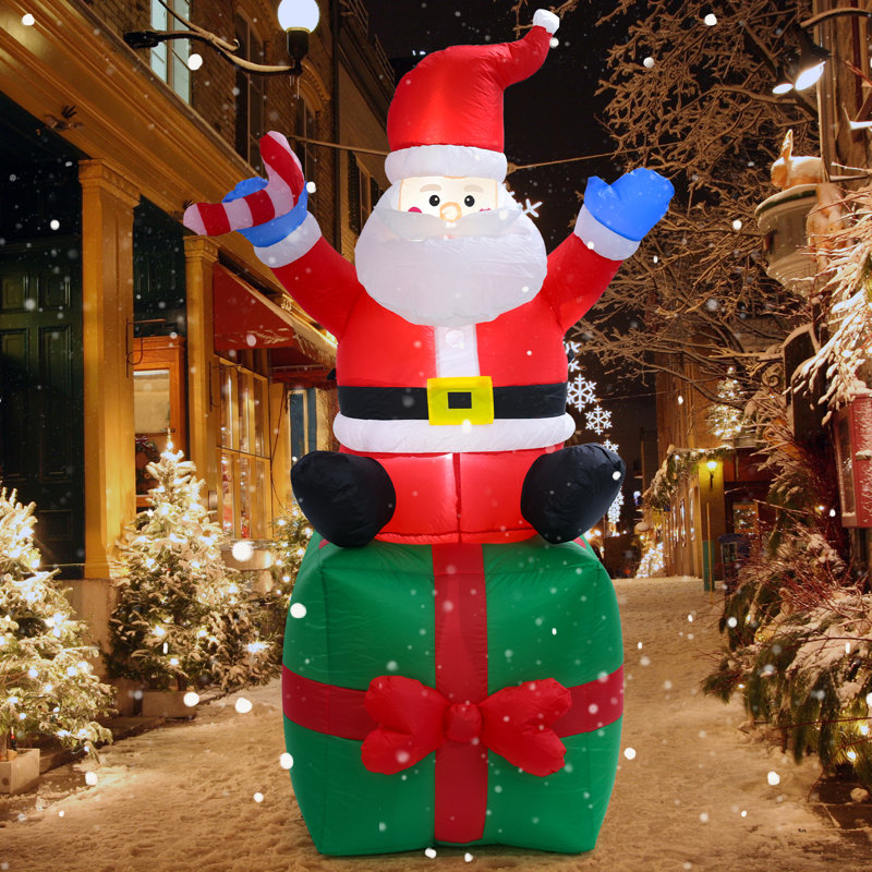 Lumière DEL gonflable géante de Noël