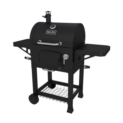 Dyna-Glo 50" Barrel Charcoal Grill with Side Shelves