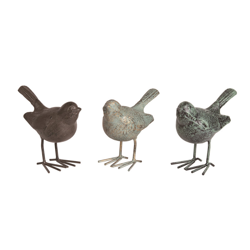  Iron Bird Decor Set of 3 Spring Home Decorations