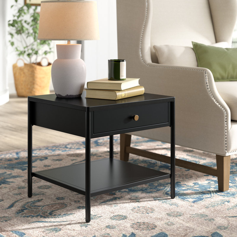 Acer End Table With Storage