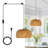 1-light Hanging Lights With Plug In Cord 11.5 Inch Kitchen Pendant Lighting Over Island Rattan Pendant Light Boho Light Fixture