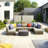 Square Coffee Table – No Assembly Required