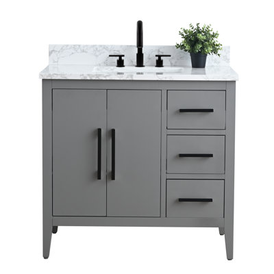 36" Single Bathroom Vanity Set