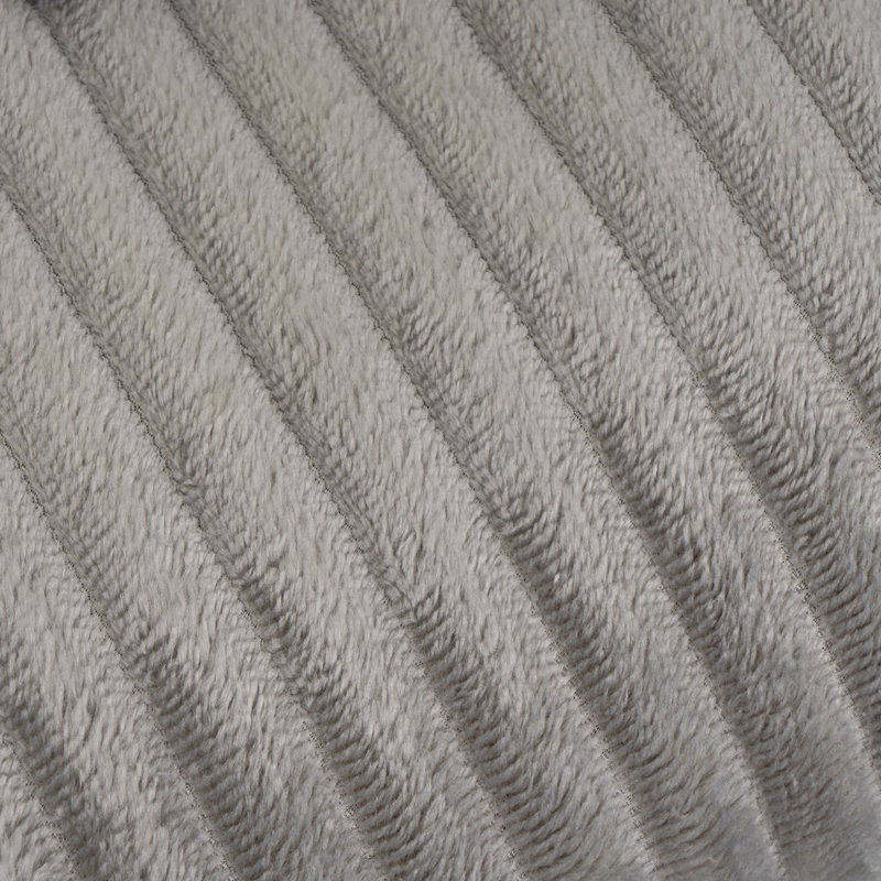 Roti Chunky Knit Throw Blanket, Grey