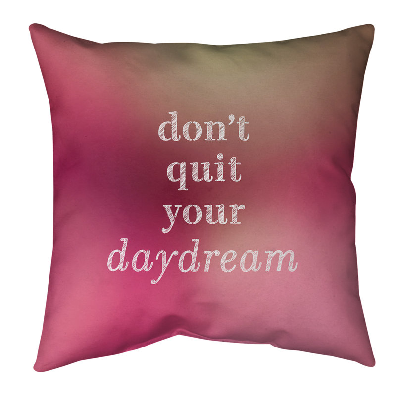 Coussin de sol, 40 po x 40 po, Rose / Vert clair