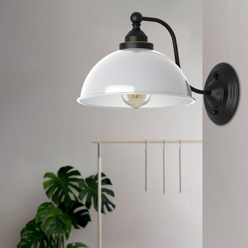 Armed Sconce, White