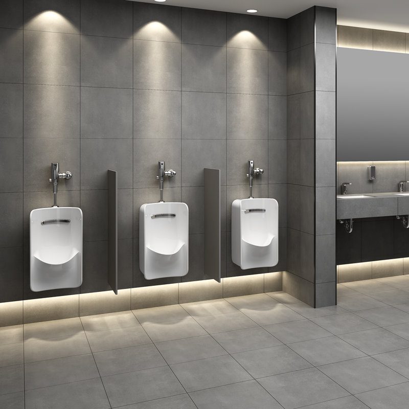 Urinoir mural en céramique haute efficacité 0,5 GPF