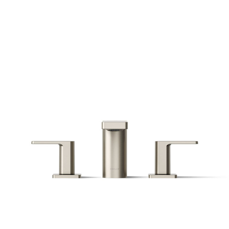 Parallel Two-Handle Deck-Mount Bath Faucet