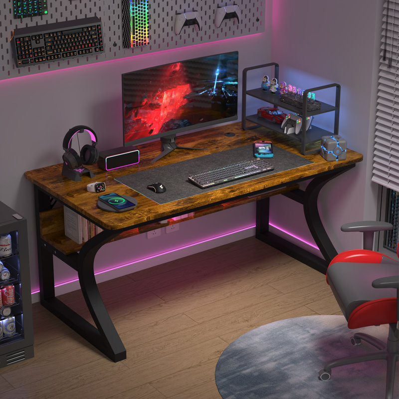 Computer Desk Workstations, 29.5" H x 47.2" W x 23.63" D