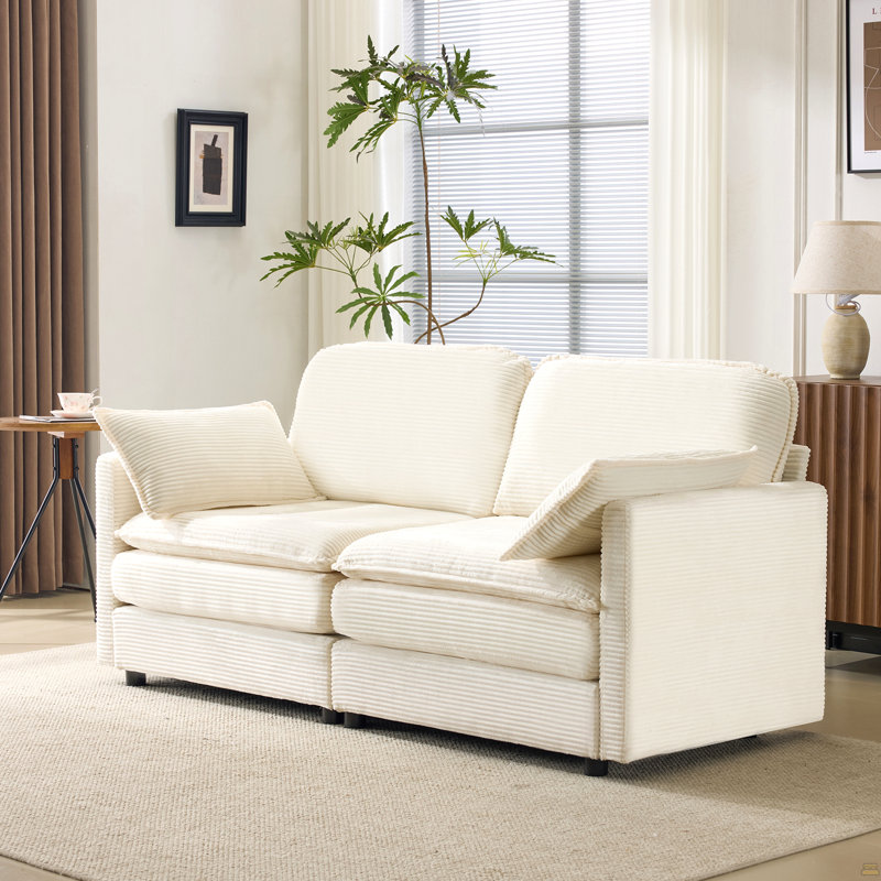 69" Plush Cloud Loveseat