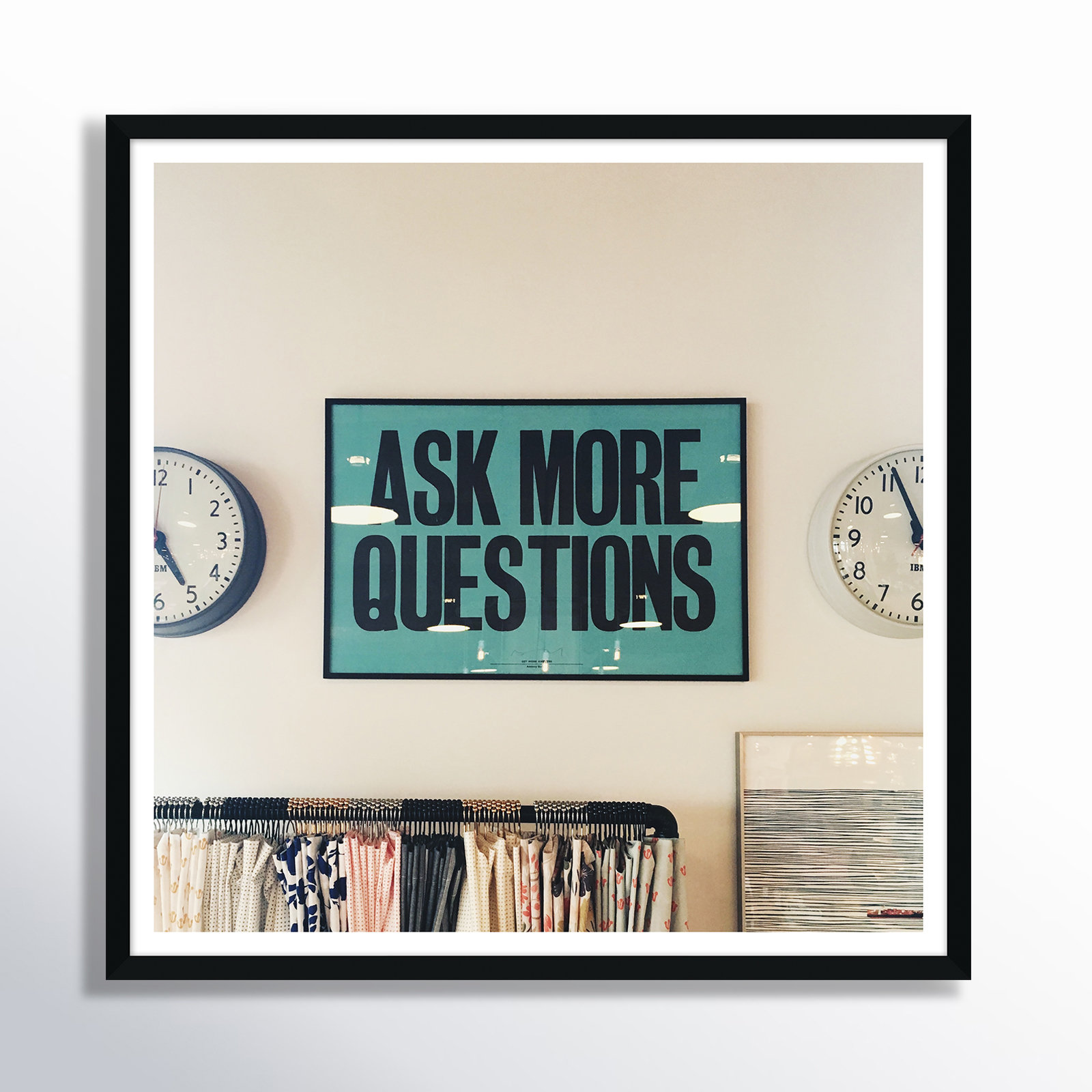 Ask Me More Questions Print
