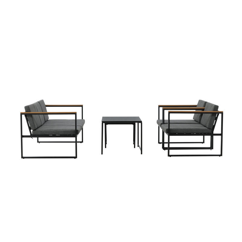 Eriska Metal 5 - Person Seating Group