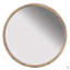 Miroir rond en bois, miroir mural