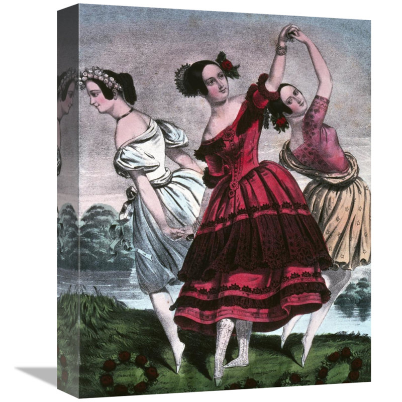 " Three Graces " Graphic Art Print