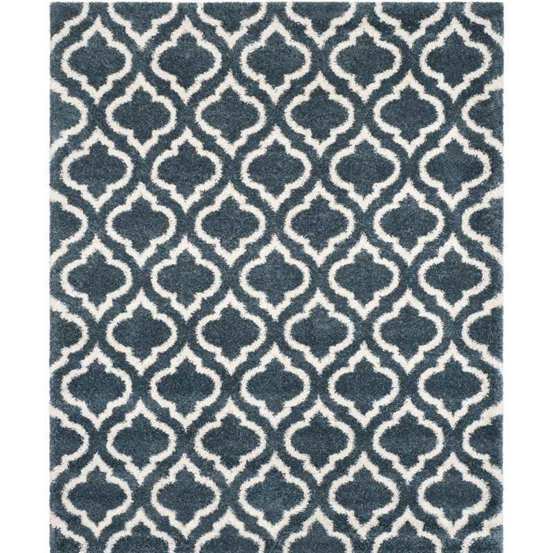 Tapis à poils longs Darrold Hudson, Rectangle 4 pi x 6 pi