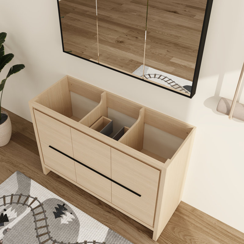 Base de meuble-lavabo simple autoportante 48 po Xarnby