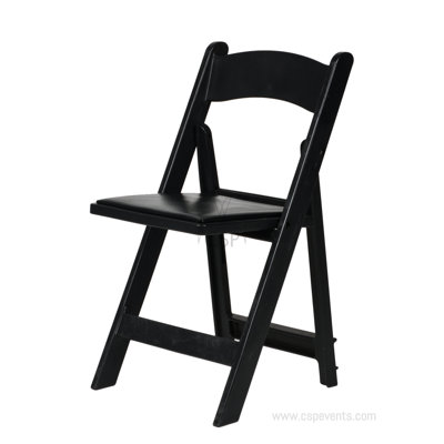 Plastic / Resin Padded Folding Chair Set