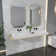FRALIMK 19'' White Solid Surface Rectangular Bathroom Sink