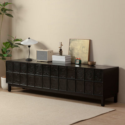 Italian style solid wood TV stand