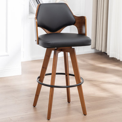 Swivel Upholstered Counter Stool