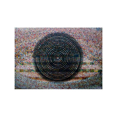"The Eye", peinture acrylique par Ghanshyam Gupta