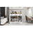 Farmhouse Buffet Cabinet Storage Sideboard With 3 Drawers And 3 Doors For Dining Living Room Kitchen Cupboard
