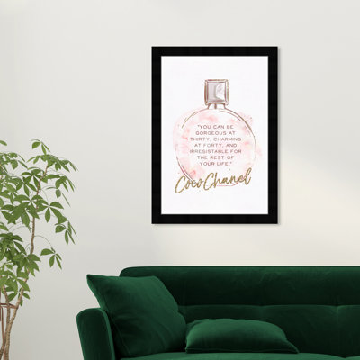 «Fashion and Glam Gorgeous at Thirty Glam», impression sur papier blanc